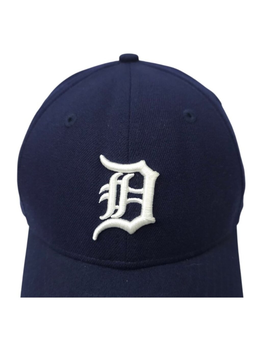 Detroit Tigers MLB Navy Blue Baseball Cap Hat Classic White Old English D Logo - Picture 14 of 15